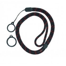 Lanyards - Περιλαίμια (Black and Red)